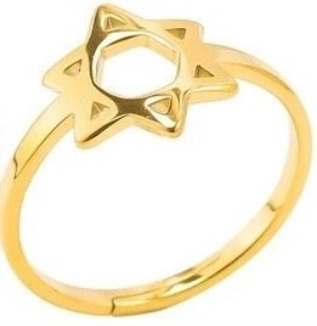 Star of David Ring - Gold or Silver