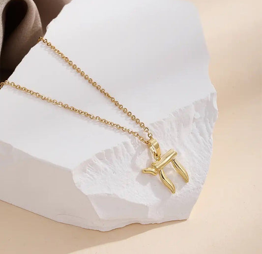 Hai Chai Necklace Gold or Silver Stainless Steel
