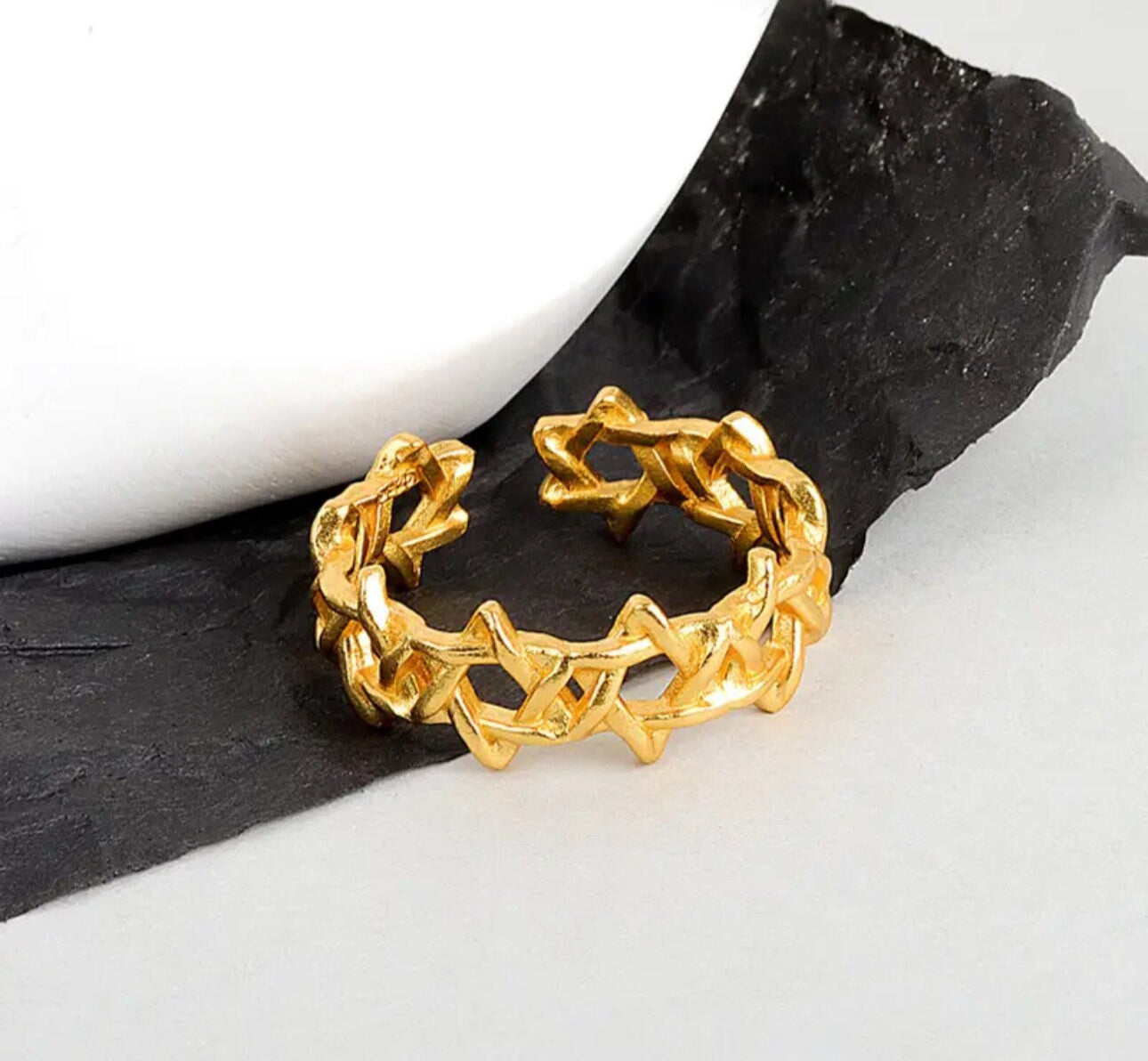 Star of David Ring - Gold or Silver