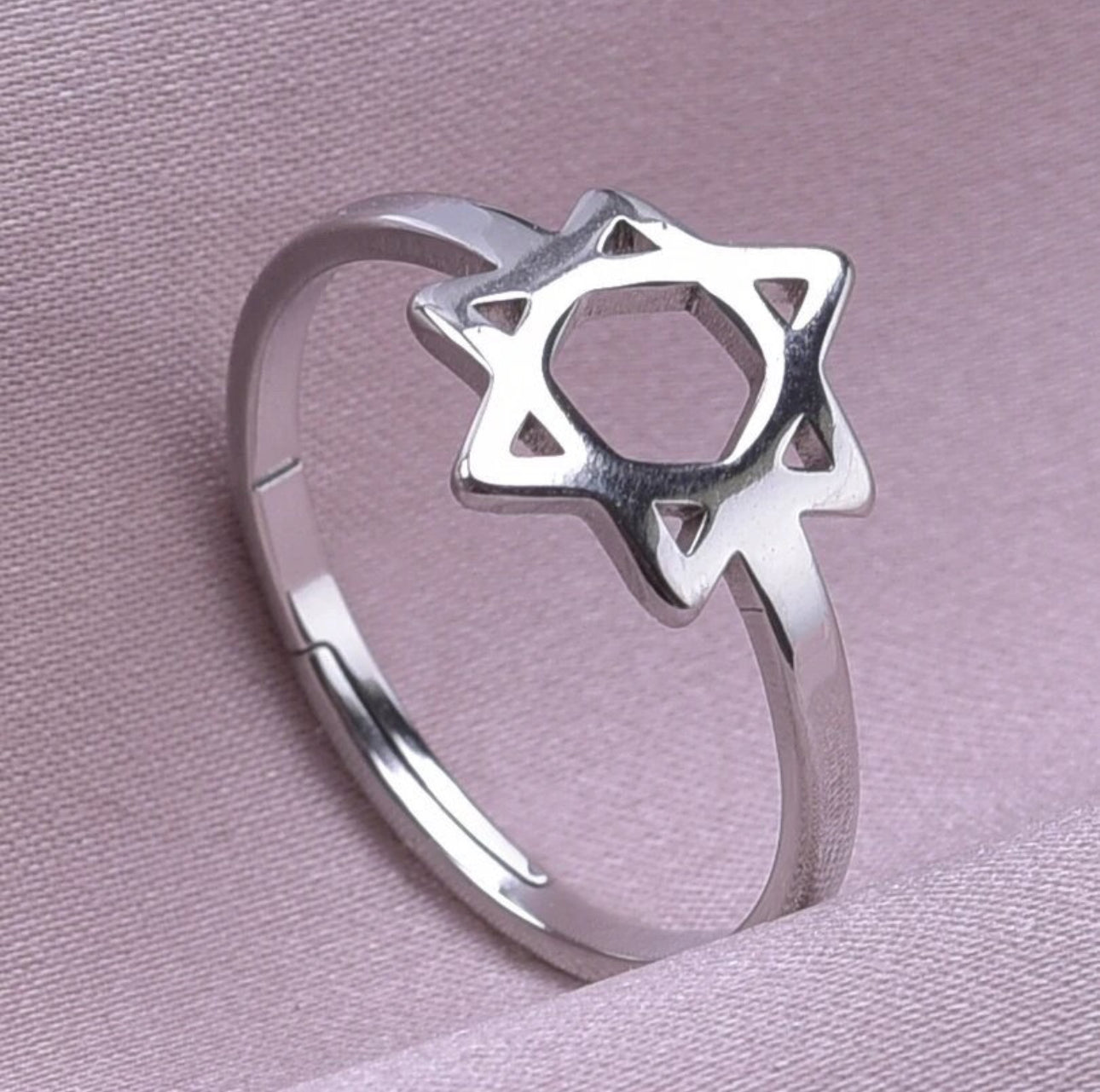 Star of David Ring - Gold or Silver