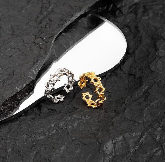 Star of David Ring - Gold or Silver