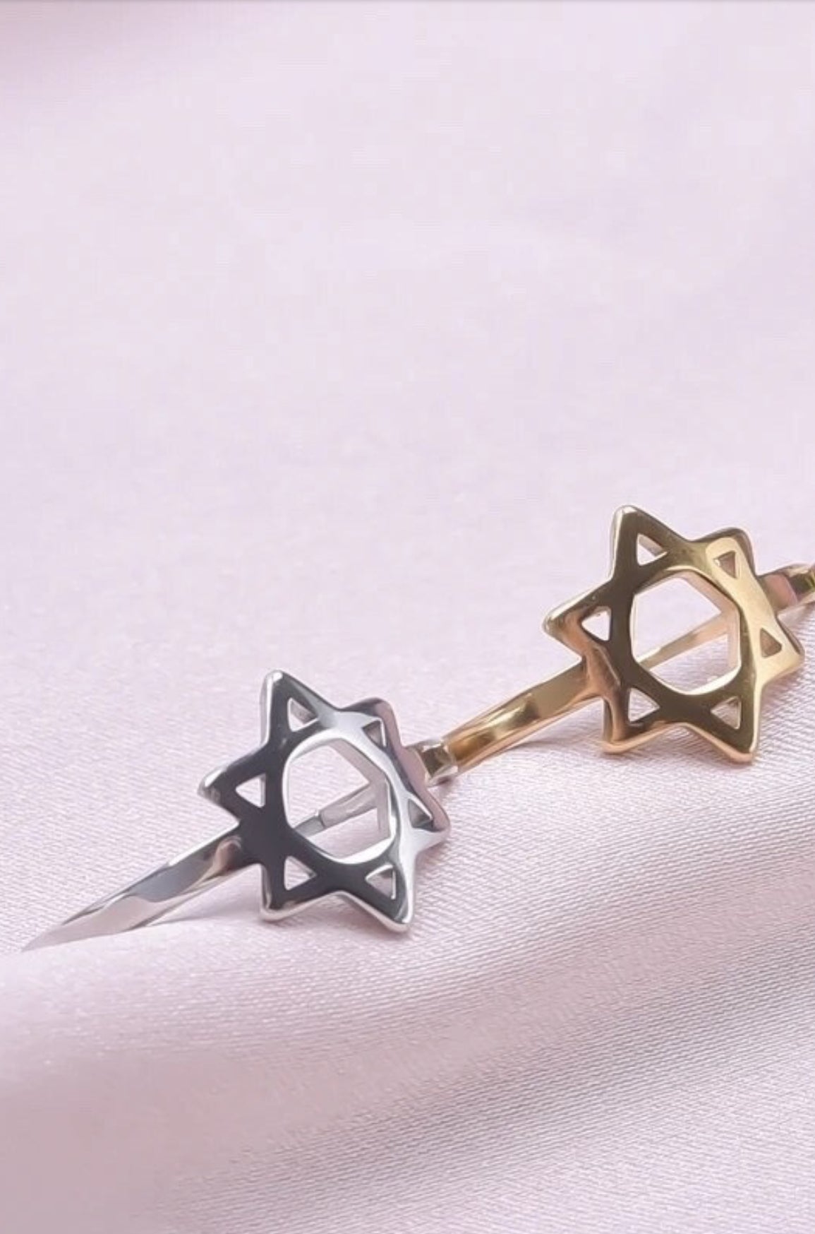 Star of David Ring - Gold or Silver