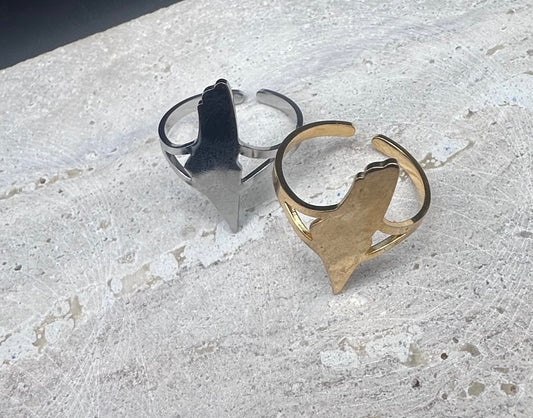 Map of Israel Ring - Gold or Silver